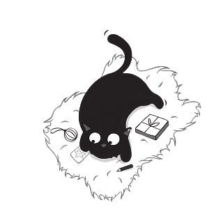 Alpine hut cat